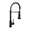Aloni Keukenkranen met Uittrekbare Sproeikop mat Zwart