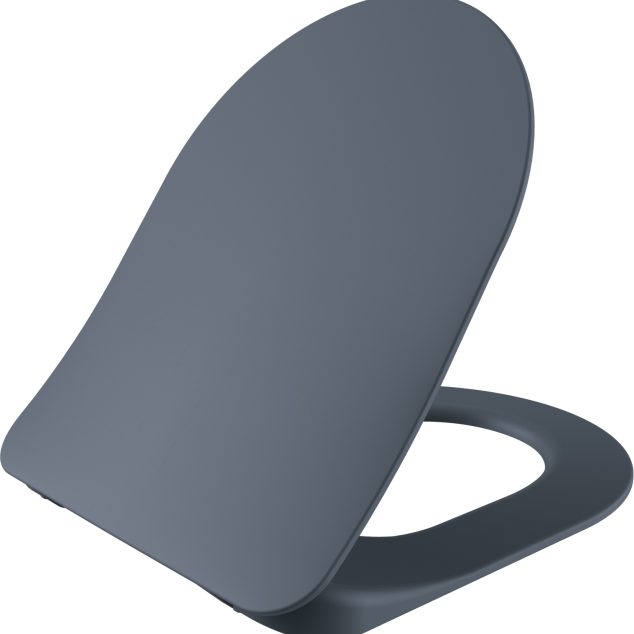 Wc-zitting Mat Duroplast, Inox Scharnieren, Softclose