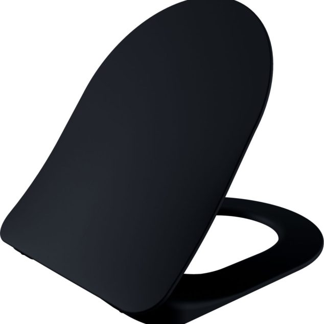 Wc-zitting Mat Duroplast, Inox Scharnieren, Softclose