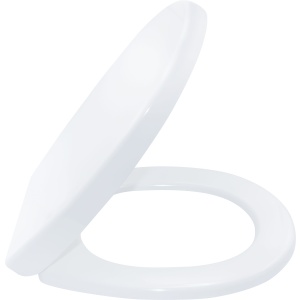 Slim Elegance Wc-zitting Duroplast Wit, Quick Release, Inox Scharnieren, Softclose