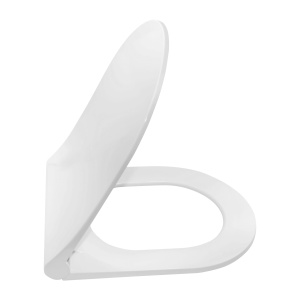 Mat Wit Flat Wc-zitting, Quick Release, Softclose