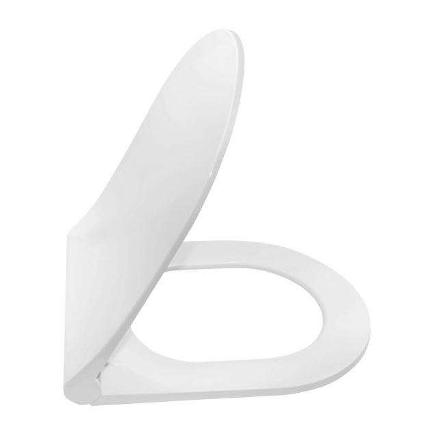 Mat Wit Flat Wc-zitting, Quick Release, Softclose