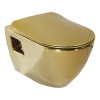 Design Ophang Wc Goud – Wit Van Binnen