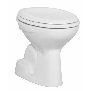 Staande Wc Onderpot Wit, Zonder Sproeier (Bidet)