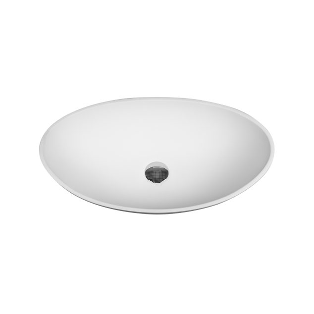 Veroni Atlas Solid Surface Wastafel 57cmx33cmx16cm