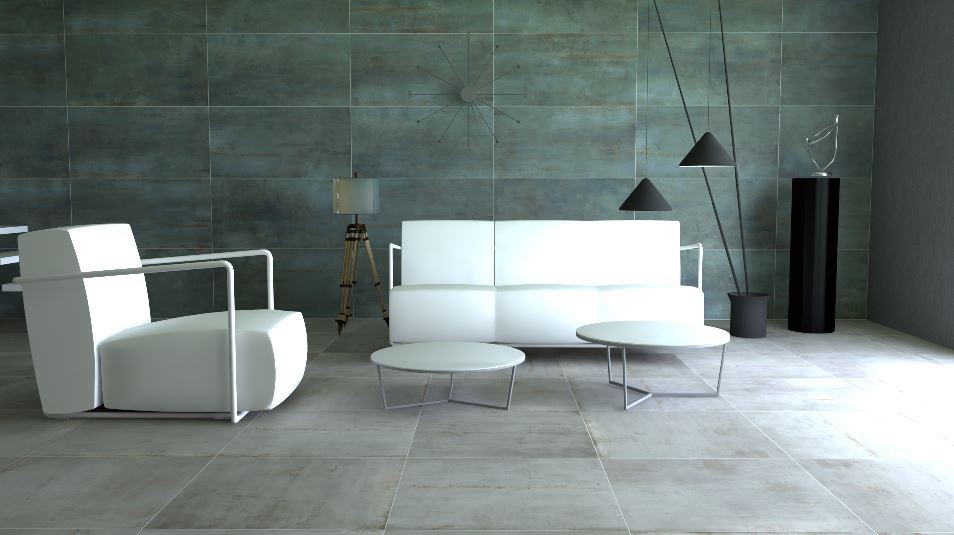 Rebel Emer FLA 60x120 cm Vloertegels Groen mat 2785