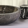 Waskom Grijs Marmer 35cm x 12cm