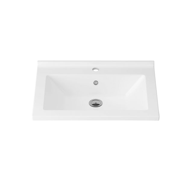 Hayat Glans Wit Wastafel