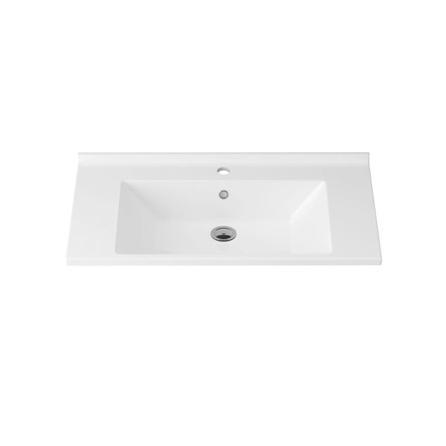 Hayat Glans Wit Wastafel