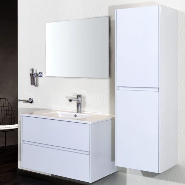 Hayat 80cm Wit Glossy