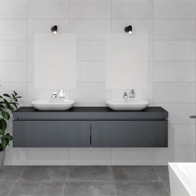 Mat Wit Vloertegels Vlt 30x60 cm DKD1608 (13347)